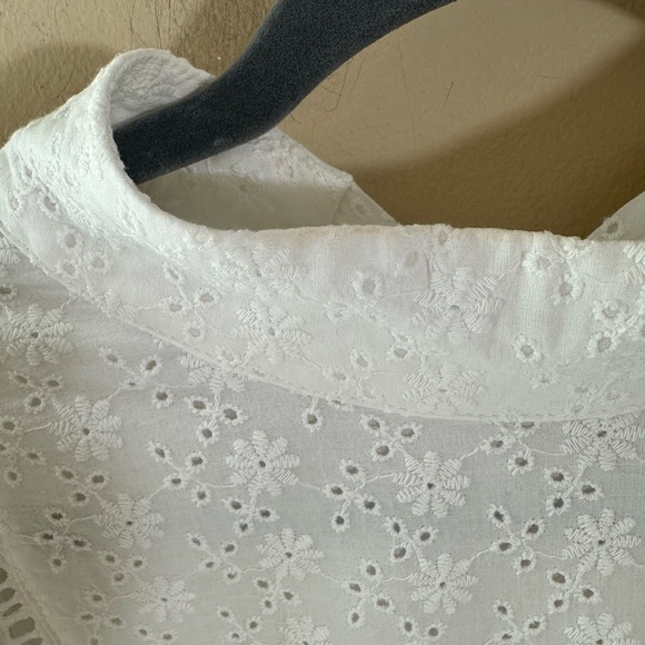 COLLECTIVE THE LABEL CURVE PUFF SLEEVE CUTWORK LACE MINI DRESS size 16 - Picture 11 of 11